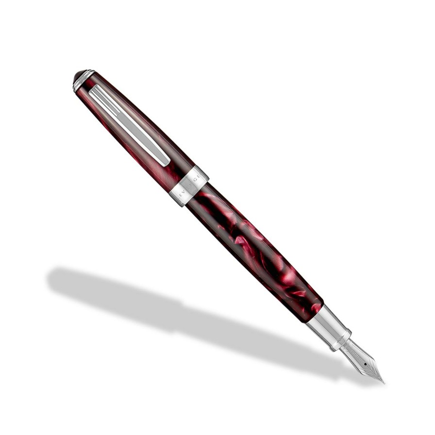 Writing Levenger Levenger Pens | True Writer Select Bordeaux Fountain Pen