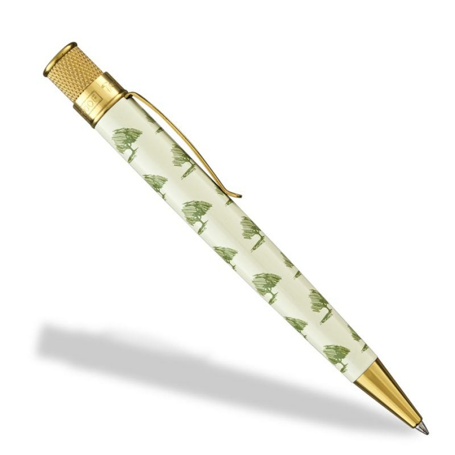 Writing Levenger Retro 51 | Retro 51 Tornado Exclusive Tree Of Knowledge Rollerball Pen