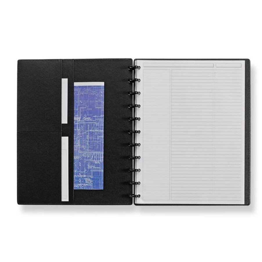 Circa Notebooks Levenger Circa Letter Notebooks | Circa Smooth Sliver Notebook With Pockets