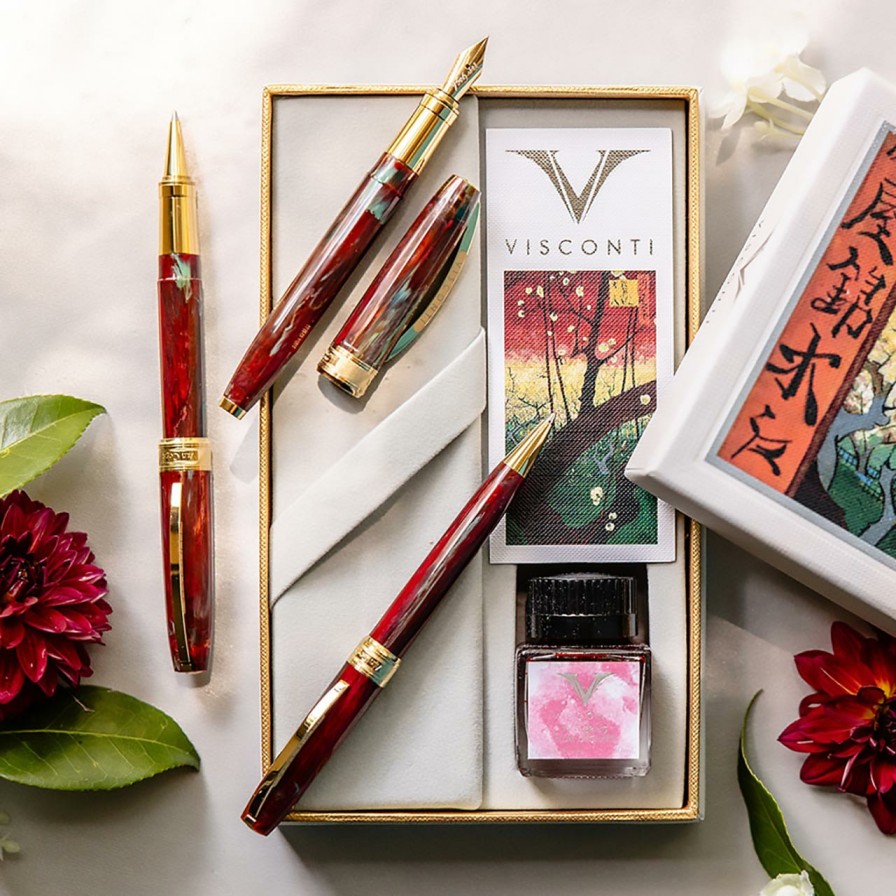 Writing Levenger Visconti | Visconti Van Gogh Flowering Plum Orchard Pen