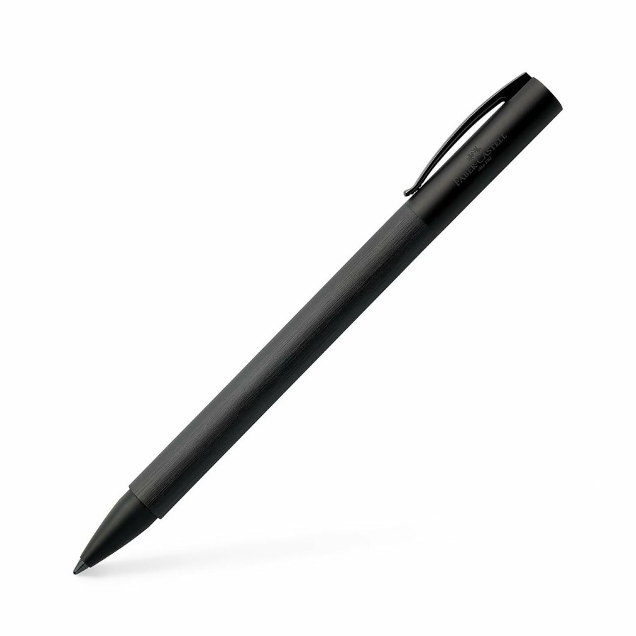 Writing Levenger Ballpoint Pens | Faber-Castell Ambition All Black Ballpoint Pen