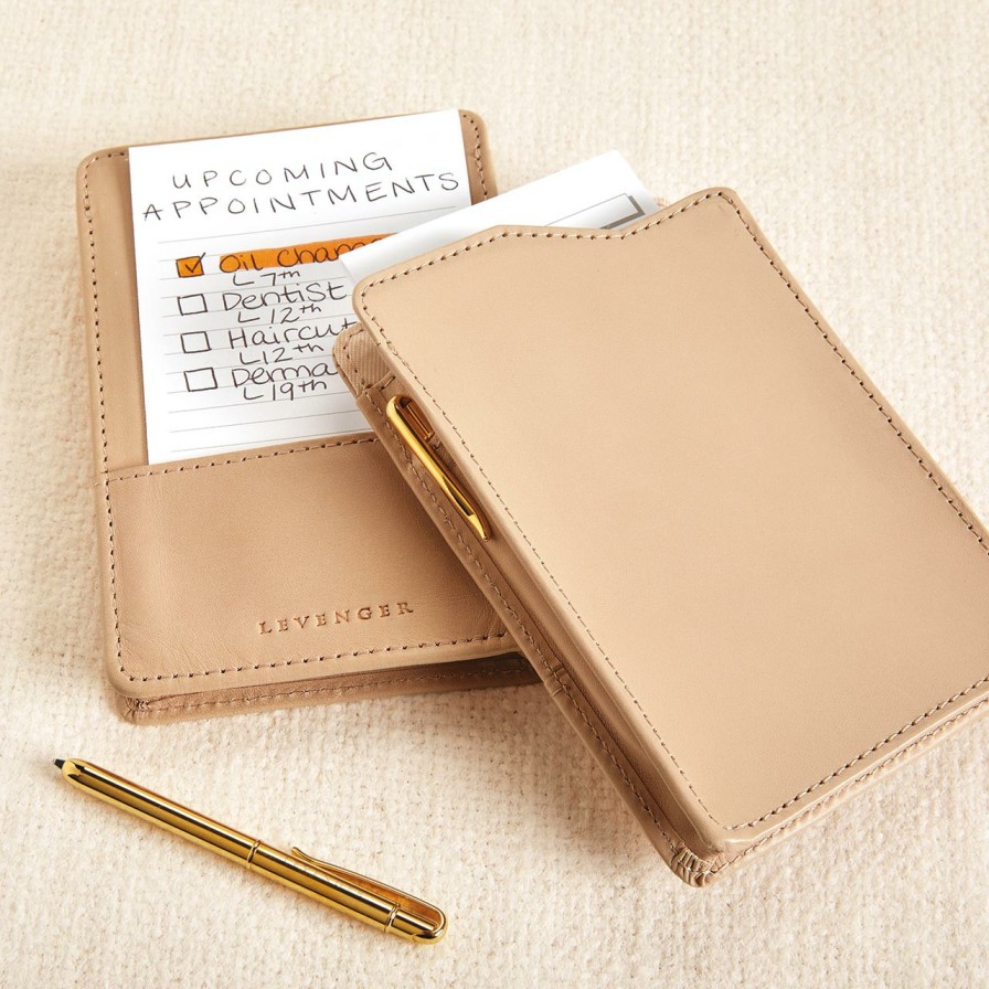 Notebooks & Stationery Levenger Index Card Accessories | Vittoria Pocket Briefcase