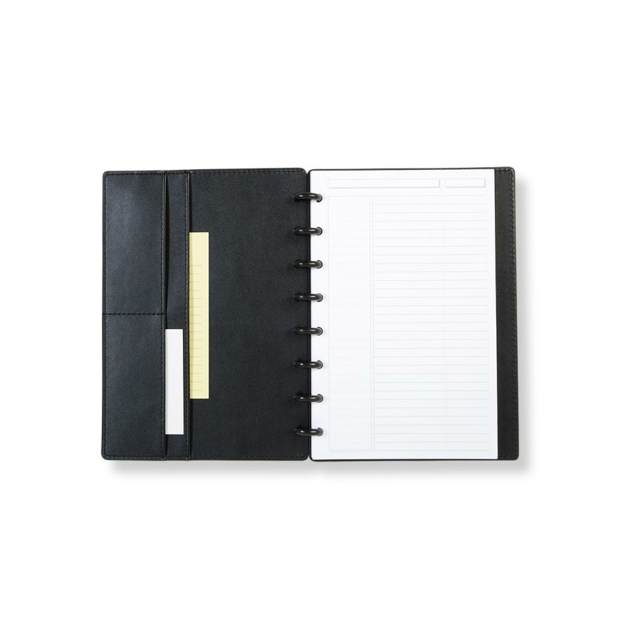 Circa Notebooks Levenger Circa Junior Notebooks | Circa Napa Sliver Foldover Notebook Baltic