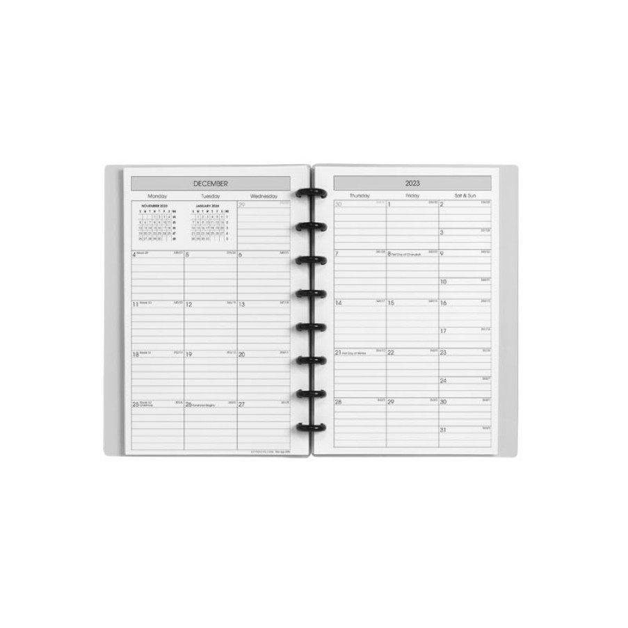 Circa Notebooks Levenger Circa Smartplanners® | Circa Weekly Vertical Format Agenda-Words