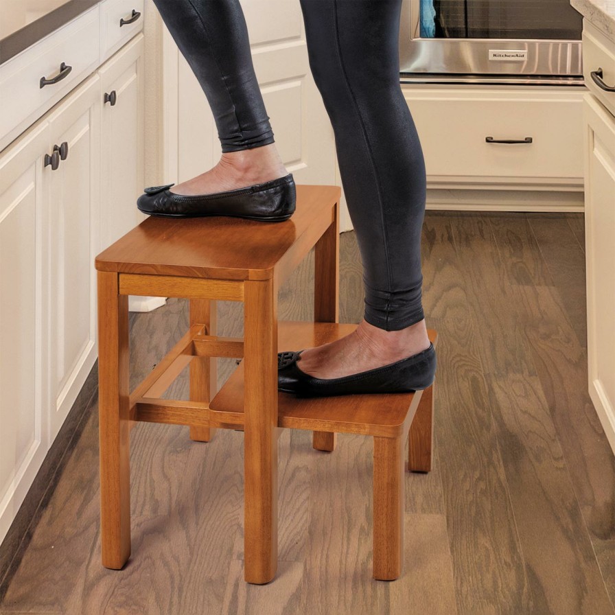 Home & Office Levenger Seating | No-Room Convertible Step Stool