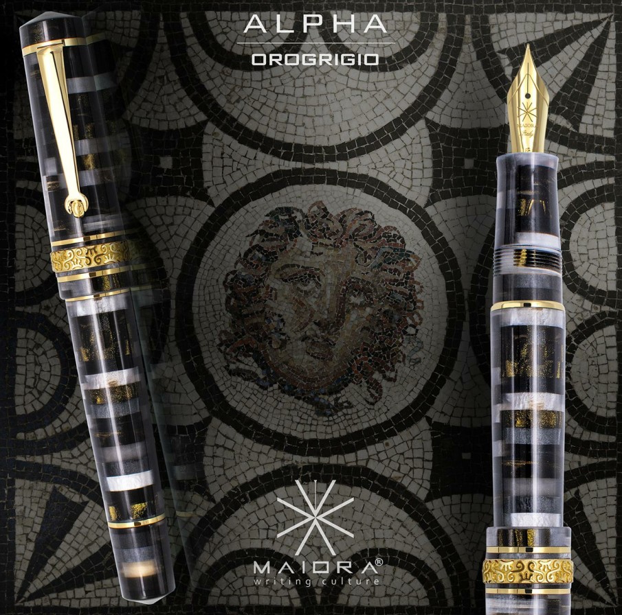 Writing Levenger + 22 More | Maiora Alpha Oro Fountain Pen