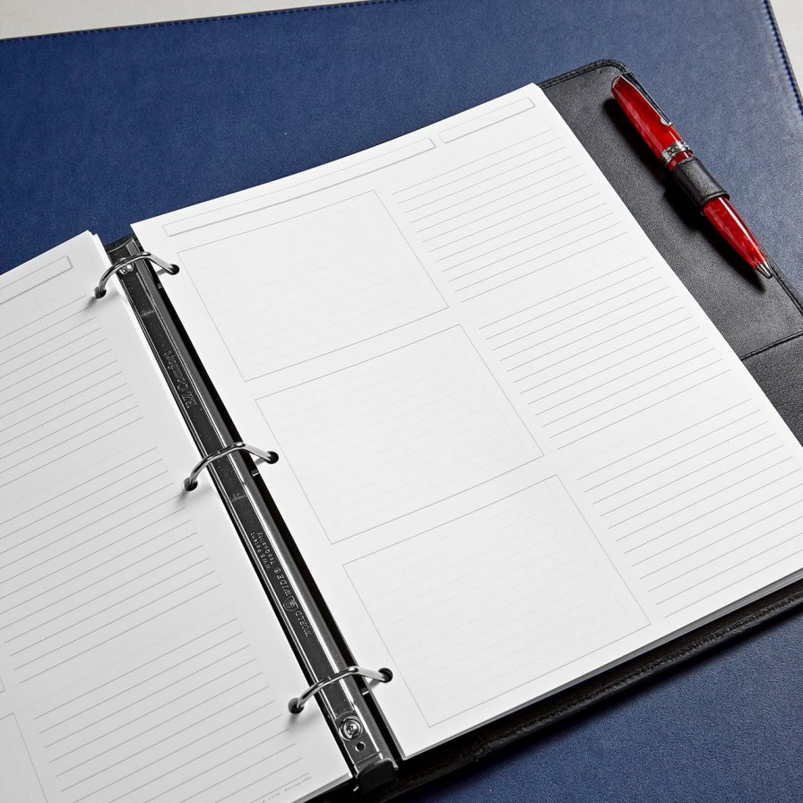 Notebooks & Stationery Levenger Paper Refills | Special Request 3-Ring Storyboard Refills (100 Sheets)