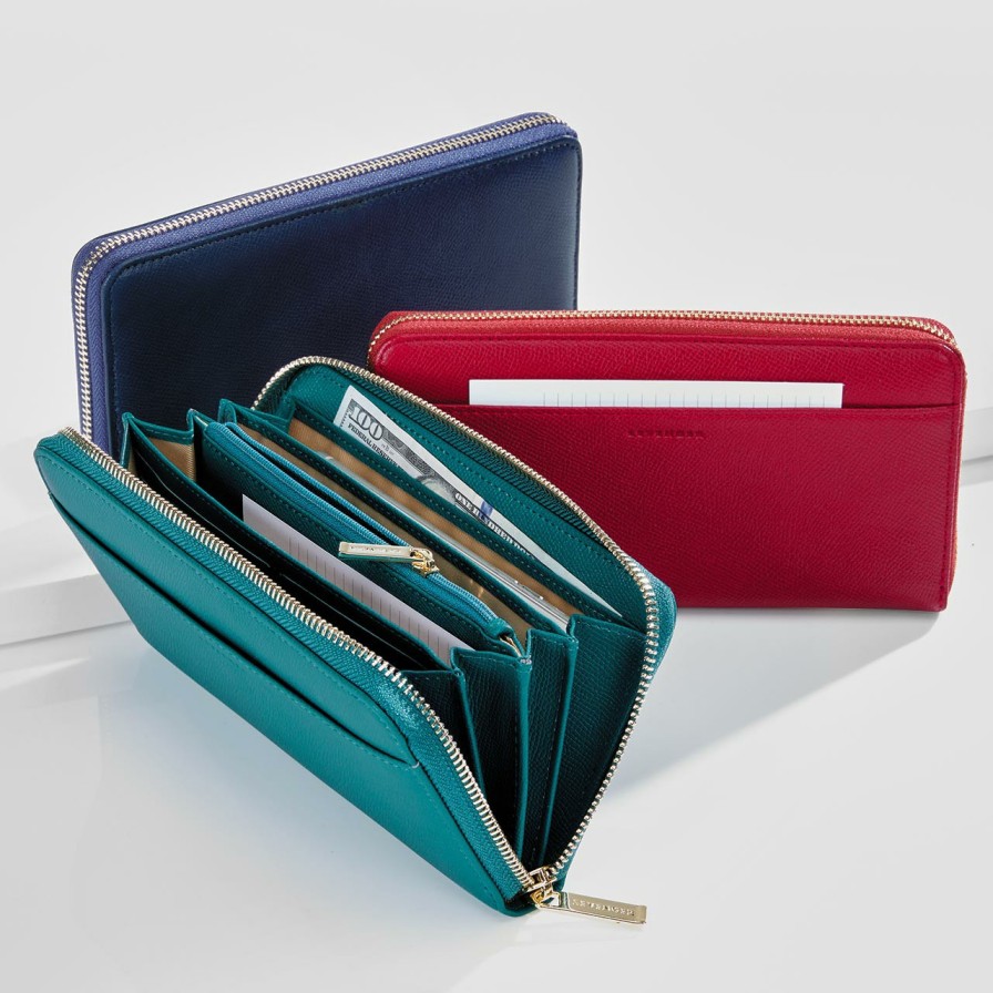 Bags & Accessories Levenger Wallets & Card Cases | Charlotte Accordion Wallet