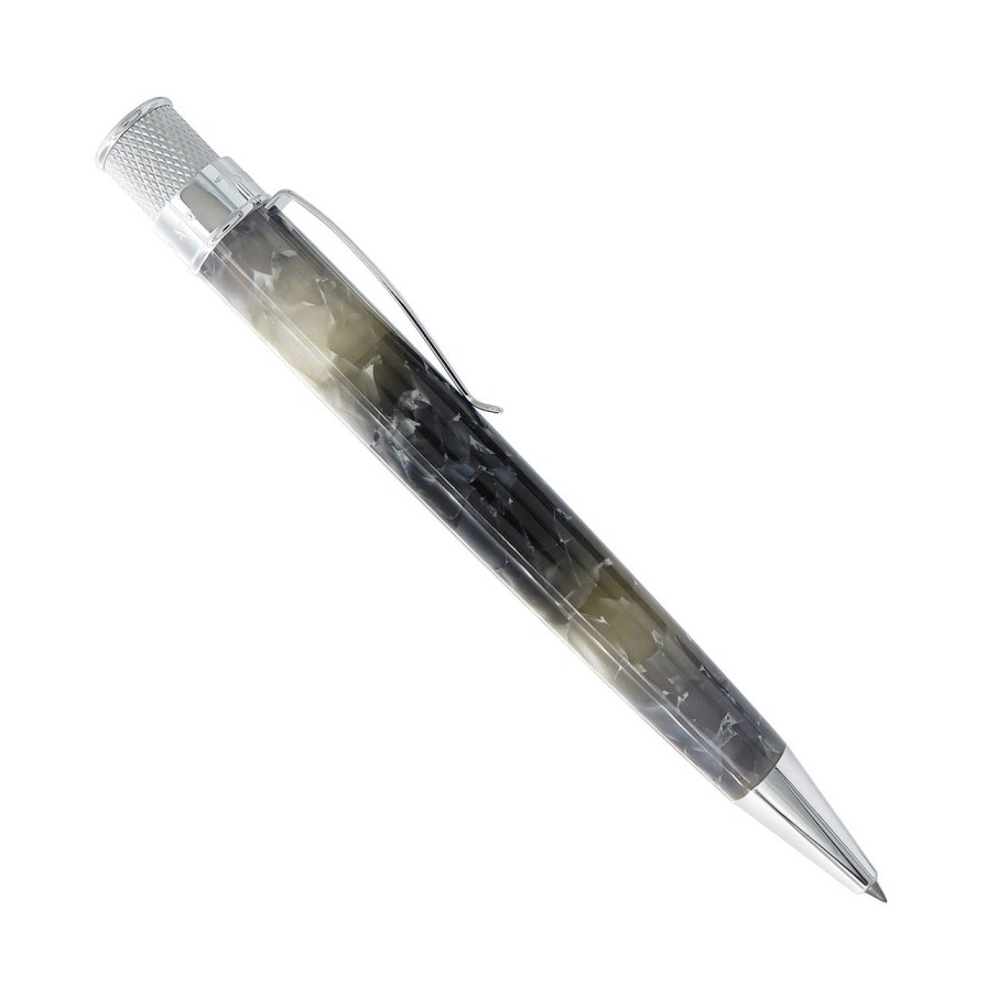 Writing Levenger Retro 51 | Retro 51 Tornado Silver Lining Rollerball Pen