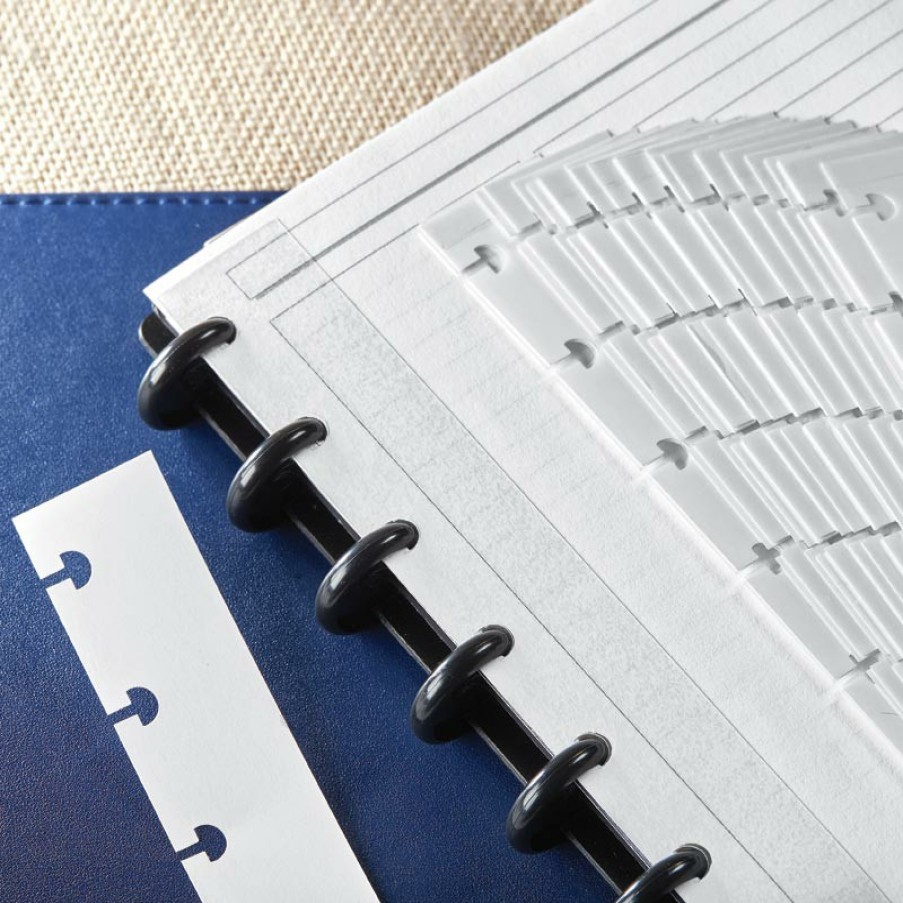 Circa Notebooks Levenger Circa Notebook Accessories | Circa Reinforcement Strips (Set Of 25)