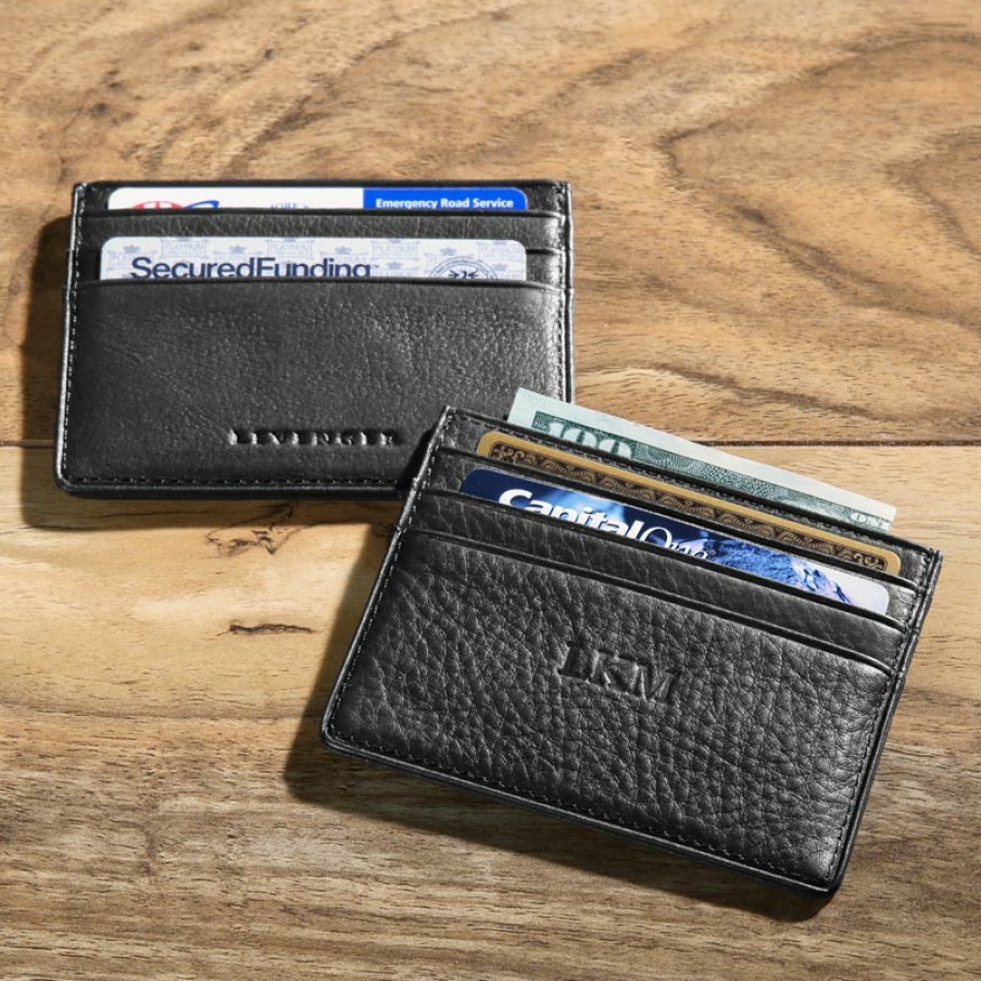 Bags & Accessories Levenger Wallets & Card Cases | Card Stack With Rfid