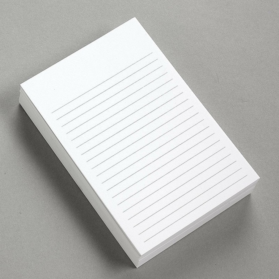 Notebooks & Stationery Levenger Premium Index Cards | 100 Special Request Vertical Ruled 4 X 6 Cards