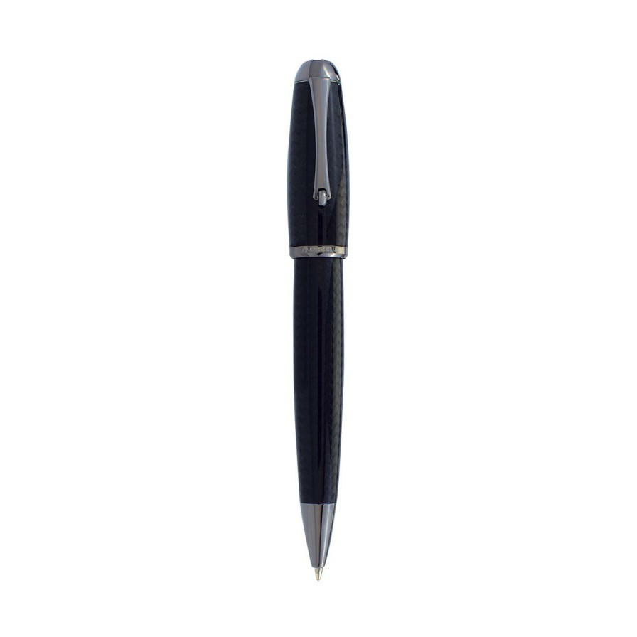 Writing Levenger Monteverde | Monteverde Super Mega Carbon Fiber Pen Gunmetal