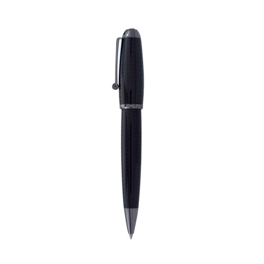 Writing Levenger Monteverde | Monteverde Super Mega Carbon Fiber Pen Gunmetal