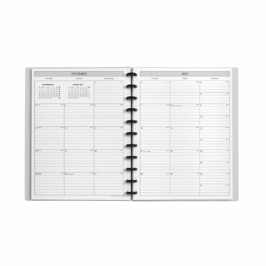 Circa Notebooks Levenger Circa Smartplanners® | Circa Weekly Horizontal Format Agenda-Quote