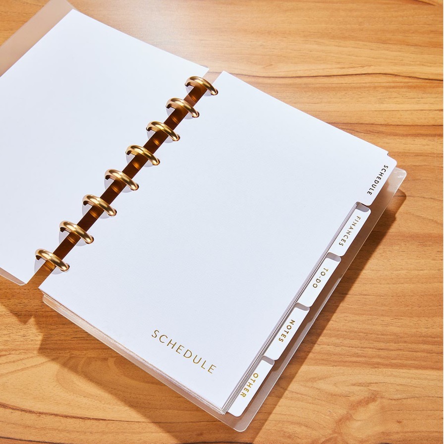 Circa Notebooks Levenger Circa Notebook Accessories | Circa Life Works Tab Dividers