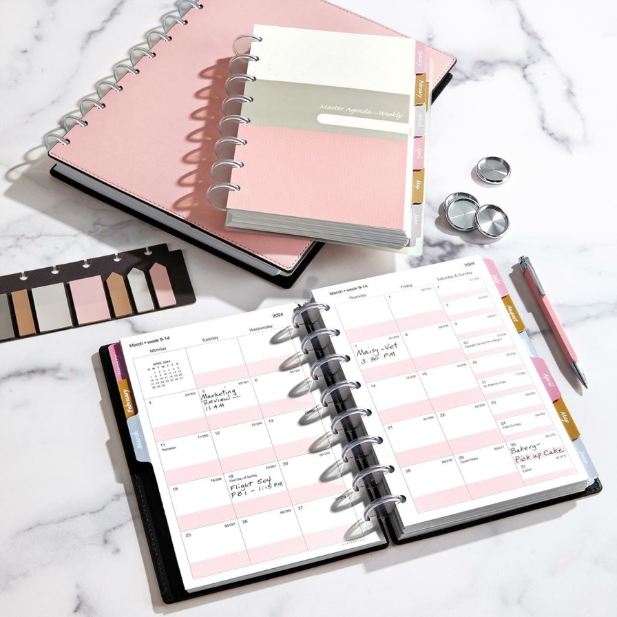 Circa Notebooks Levenger Circa Letter Notebooks | Circa Modern Smartplanner Weekly Agenda Notebook