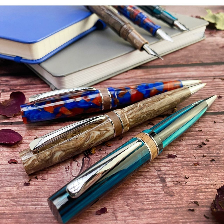 Writing Levenger Fountain Pens | Monteverde Trees Of The World Fountain Pen