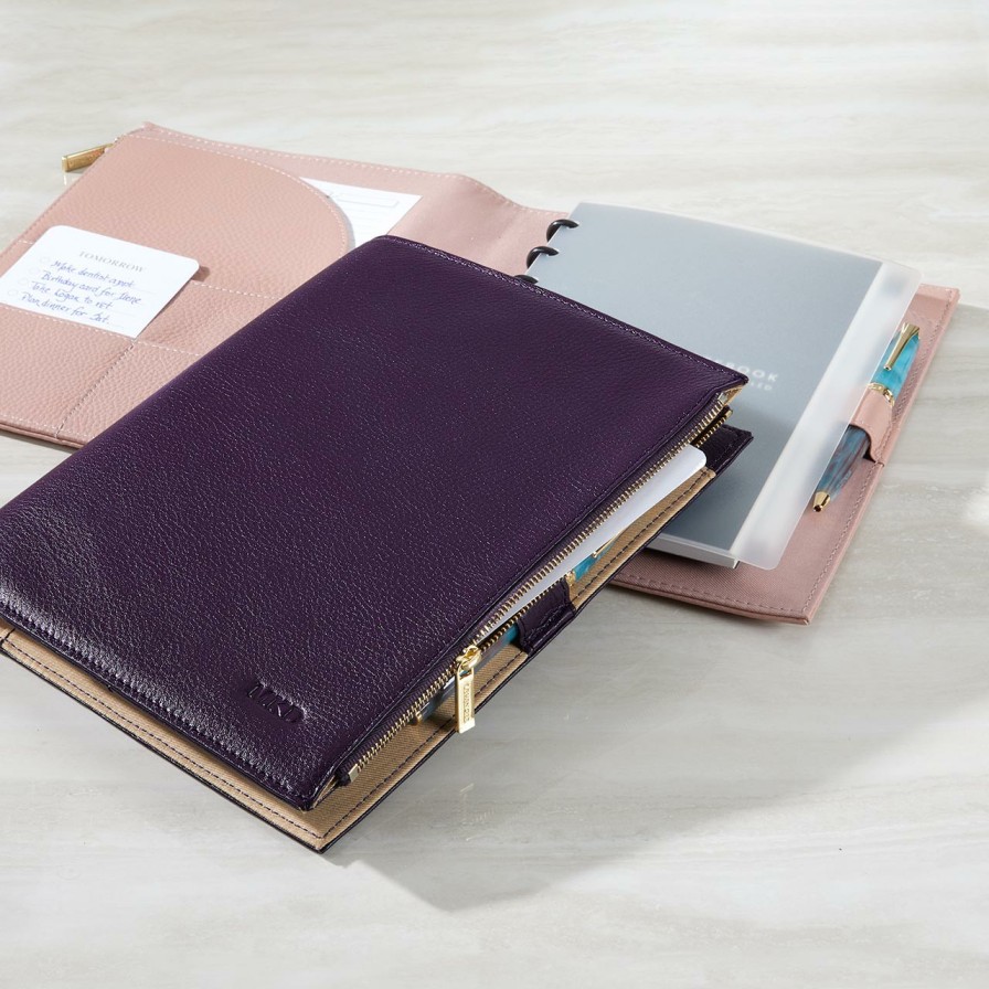 Circa Notebooks Levenger Circa Softolios® | Circa Carrie Zip Pocket Folio