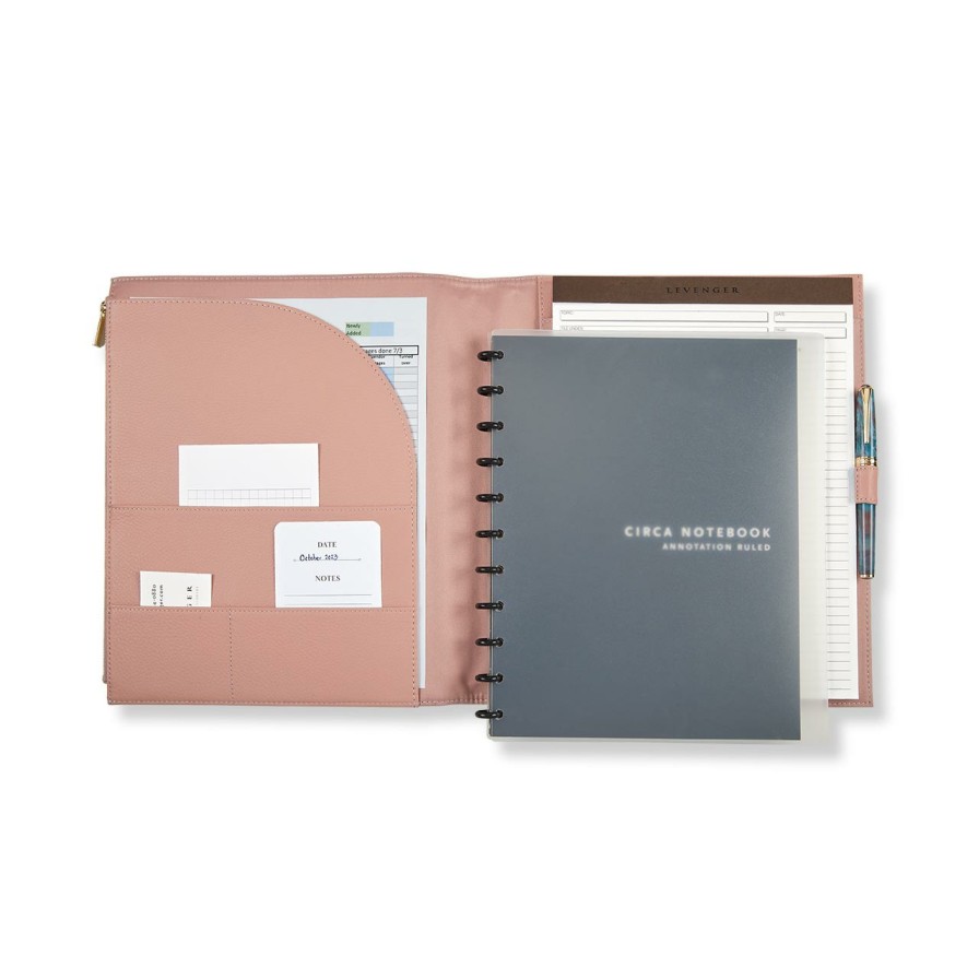 Circa Notebooks Levenger Circa Softolios® | Circa Carrie Zip Pocket Folio