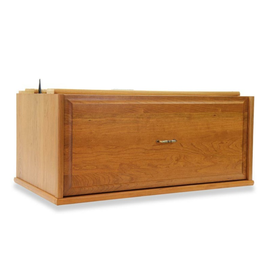 Home & Office Levenger Barrister Lateral Files | Barrister Lateral File Drawer Section