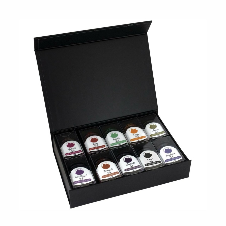 Writing Levenger Monteverde | Monteverde Gemstone Ink Gift Set