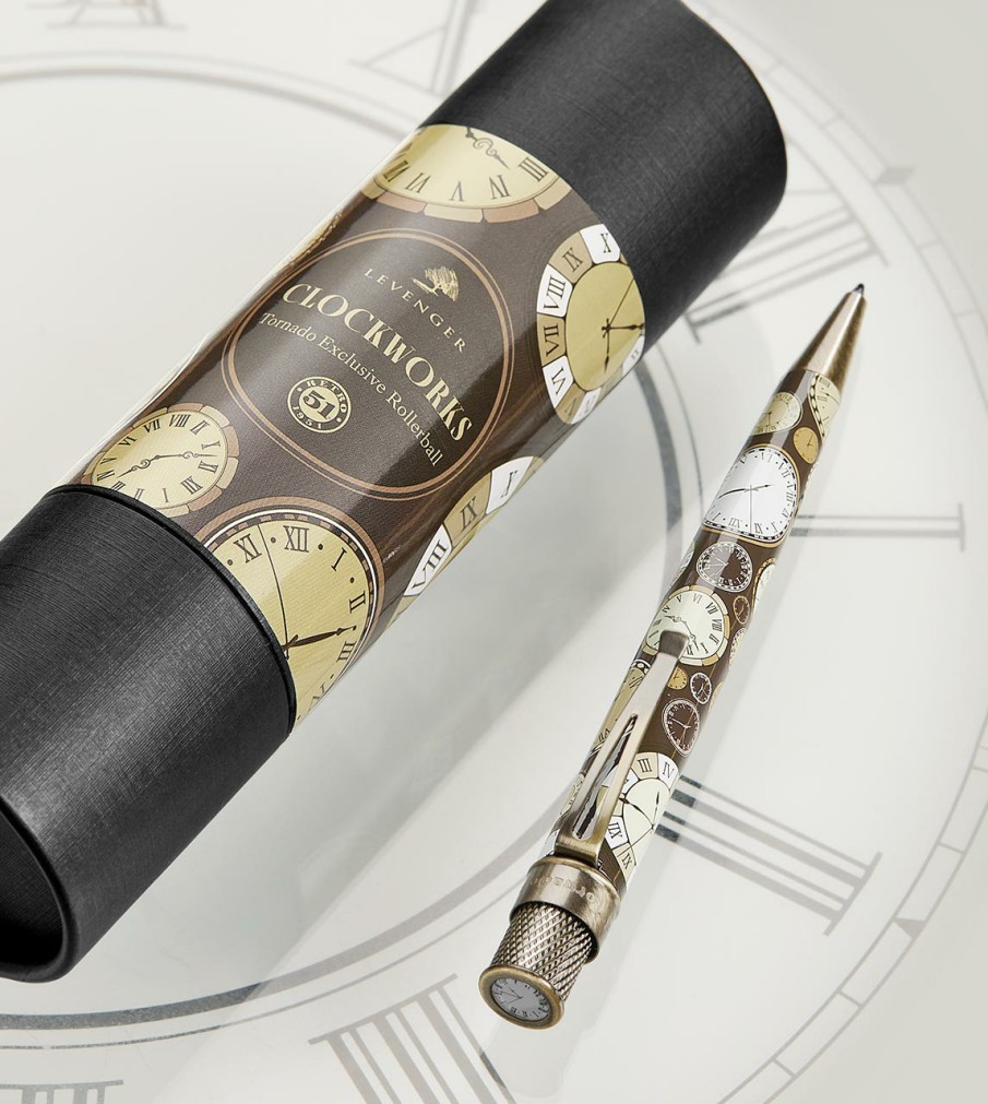 Writing Levenger Retro 51 | Retro 51 Exclusive Clockworks Rollerball