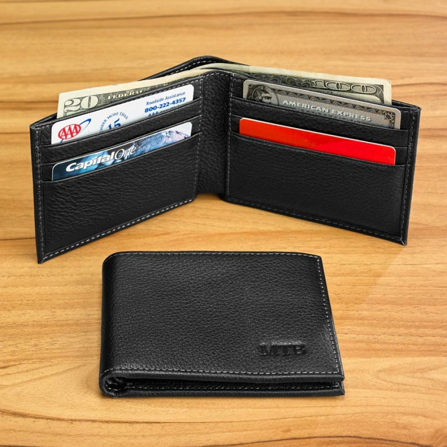 Bags & Accessories Levenger Wallets & Card Cases | Bomber Jacket Rfid Slim Wallet