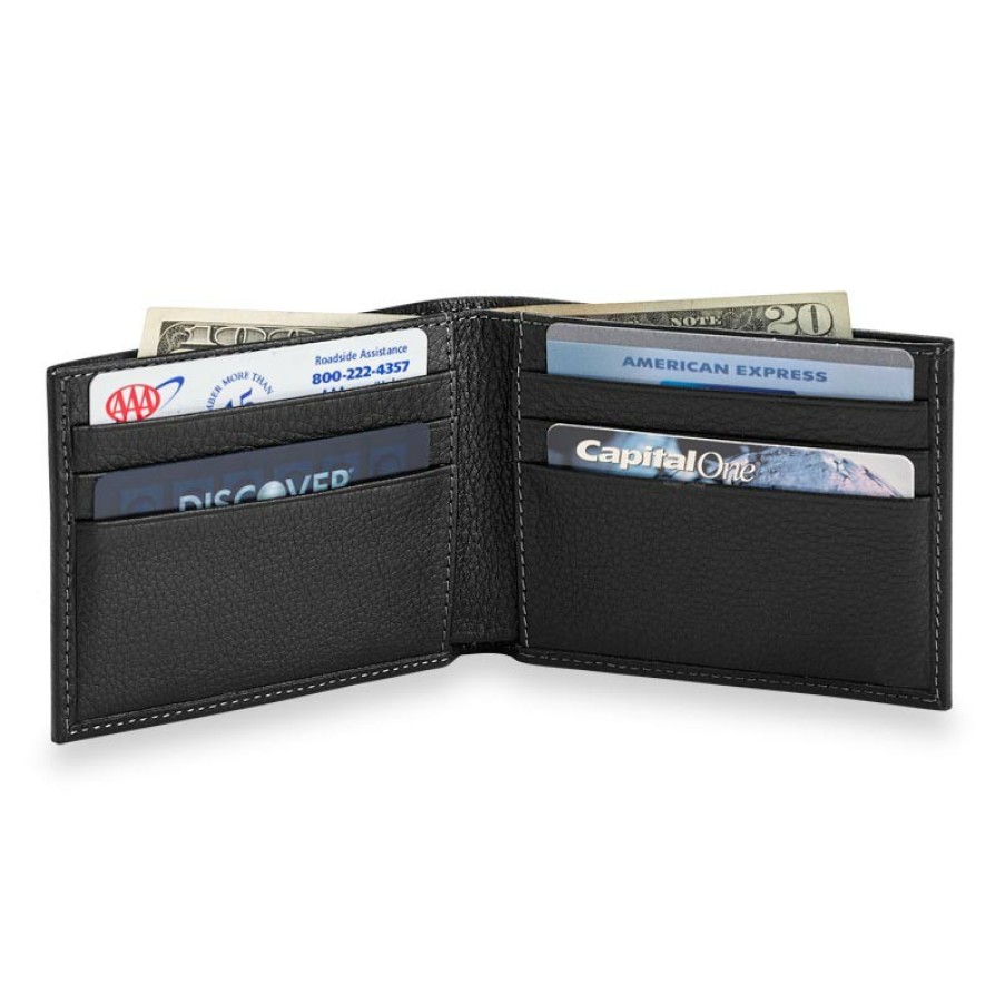 Bags & Accessories Levenger Wallets & Card Cases | Bomber Jacket Rfid Slim Wallet