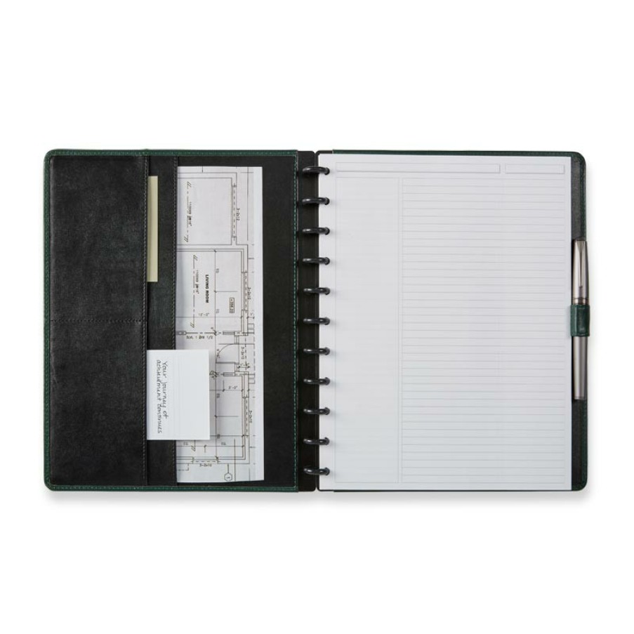 Circa Notebooks Levenger Circa Junior Notebooks | Circa Leather Foldover Notebook