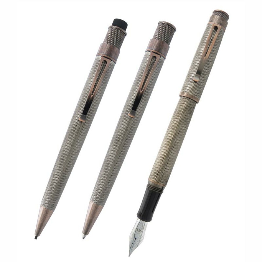 Writing Levenger Rollerball Pens | Retro 51 Tornado Frederick Douglass Gift Set (Set Of 3)