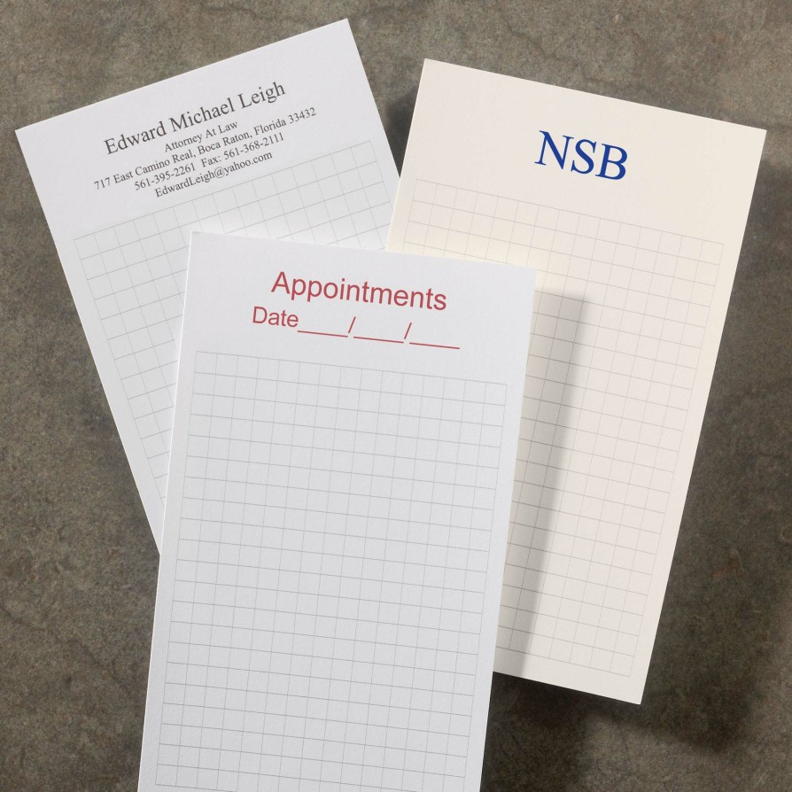 Notebooks & Stationery Levenger Premium Index Cards | 250 Personalized 3 X 5 Cards, Vertical Grid