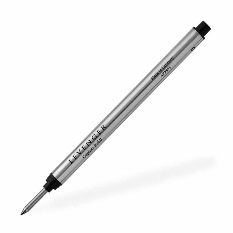 Writing Levenger Rollerball Refills | Levenger Capless Rollerball Pen Refills (Set Of 2) Black