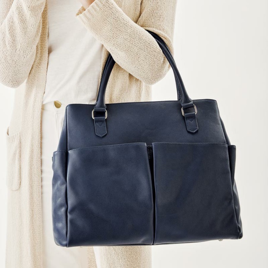 Bags & Accessories Levenger Handbags & Totes | Charlotte Leather Tote