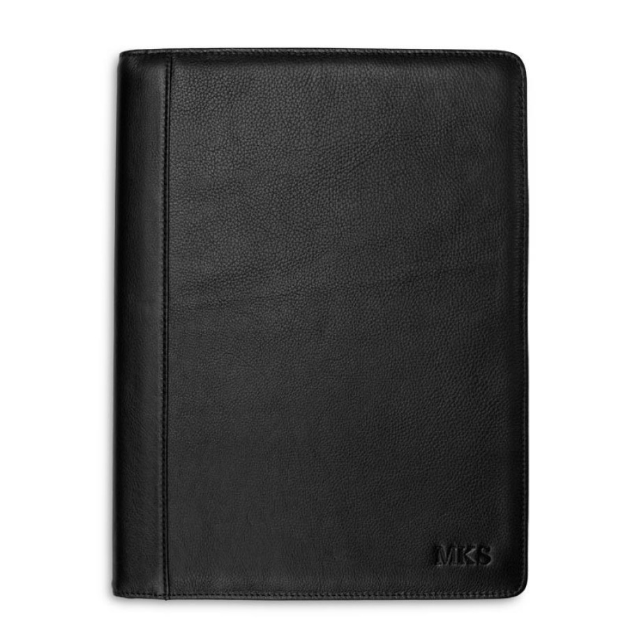 Notebooks & Stationery Levenger Padfolios | The Executive Ensemble Black