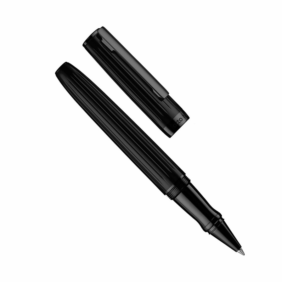 Writing Levenger + 22 More | Otto Hutt D07 Black Matte Rollerball Pen