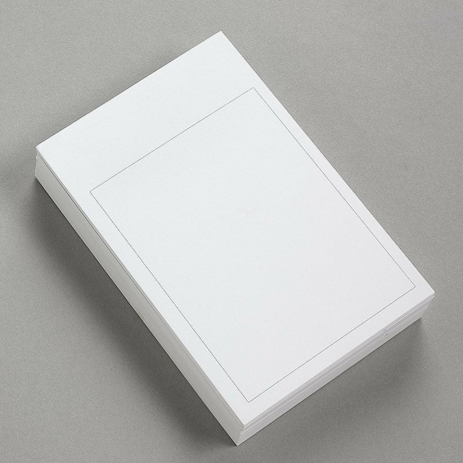 Notebooks & Stationery Levenger Premium Index Cards | 100 Special Request 4 X 6 Vertical Window Cards