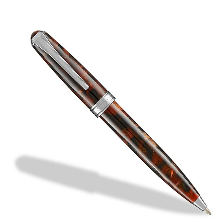 Writing Levenger Levenger Pens | True Writer Classic Dark Tortoise Pen