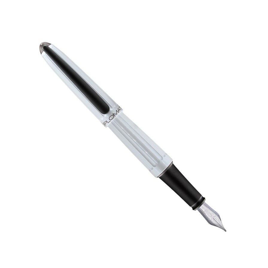 Writing Levenger + 22 More | Diplomat Aero Lacquered Fountain Pen White