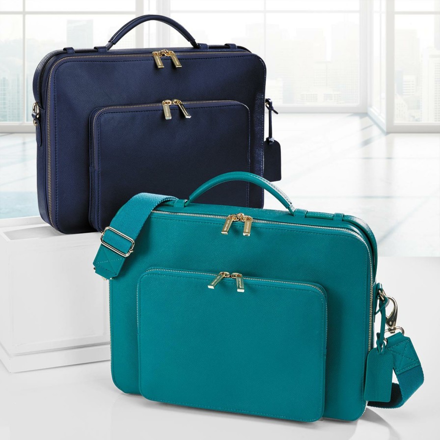 Home & Office Levenger Tech Cases | Charlotte Laptop Briefcase