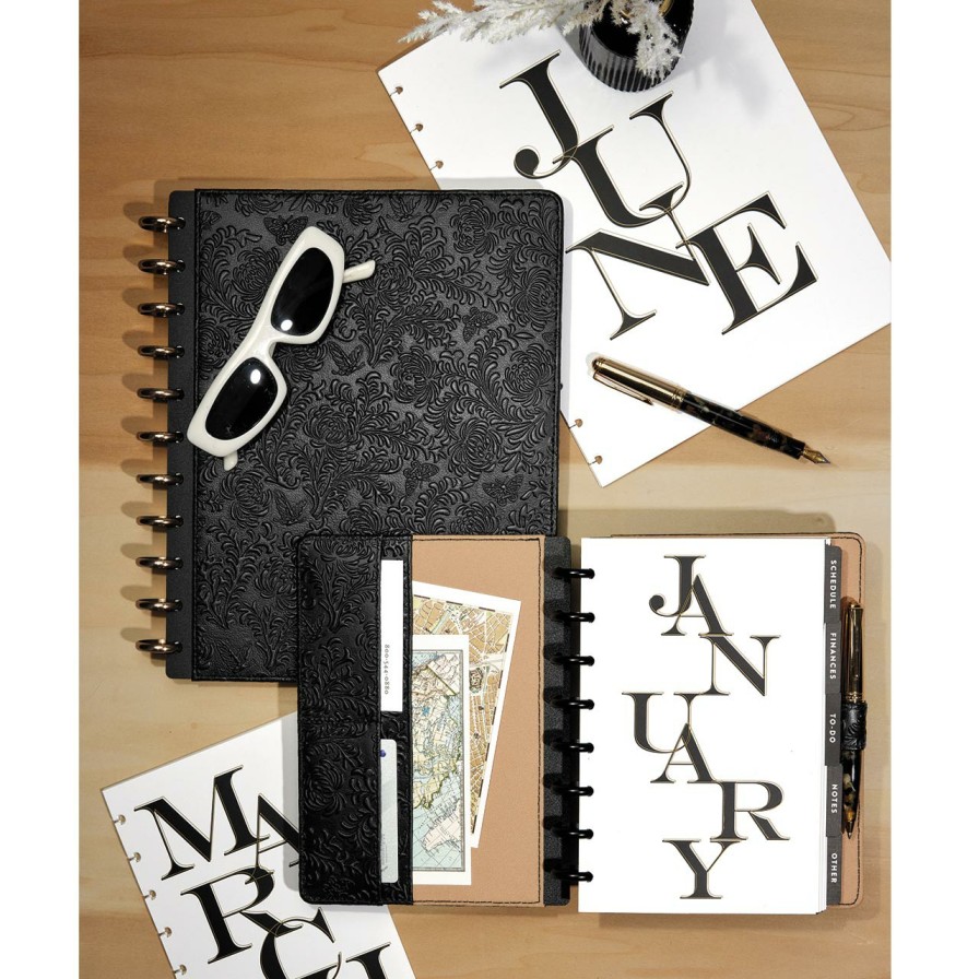 Circa Notebooks Levenger Circa Letter Refills | Circa Avant-Garde Monthly Dashboards