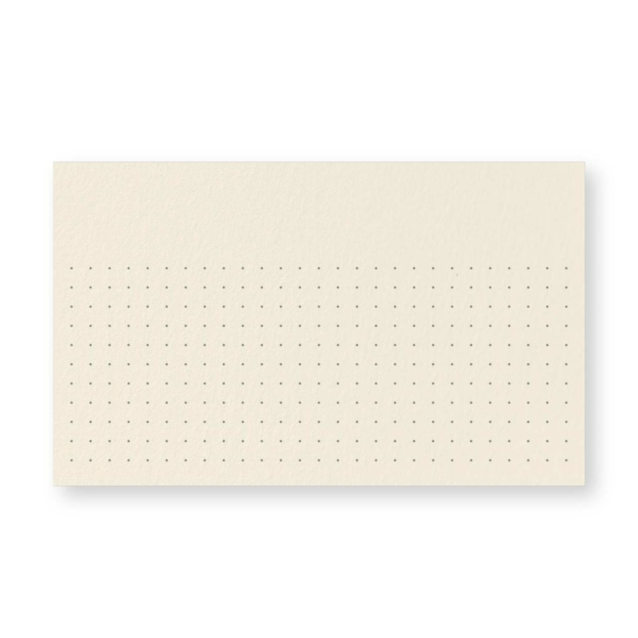 Notebooks & Stationery Levenger Premium Index Cards | 100 Personalized 3 X 5 Cards, Horizontal Dot Grid