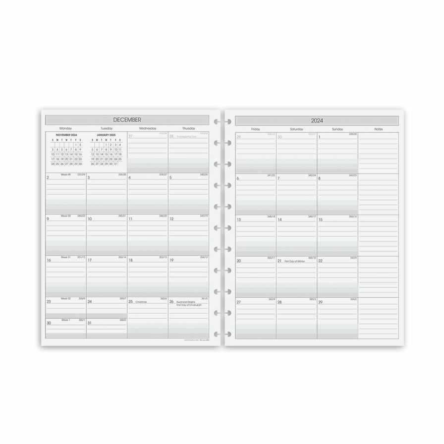 Circa Notebooks Levenger Circa Smartplanners® | Circa 2-Year Monthly Agenda Refill