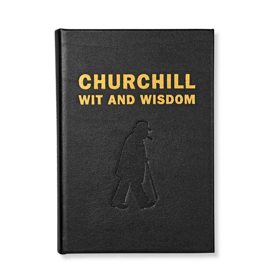 Reading Levenger | Churchill Wit And Wisdom Black