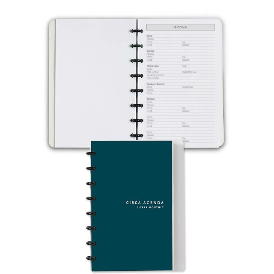 Circa Notebooks Levenger Circa Letter Notebooks | Circa 2 Year Monthly Agenda, Junior