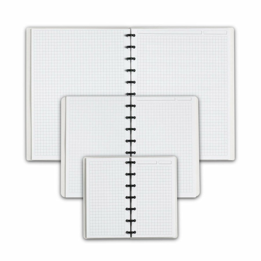 Circa Notebooks Levenger Circa Letter Notebooks | Circa Special Request Personalized Notebook, Full-Page Grid