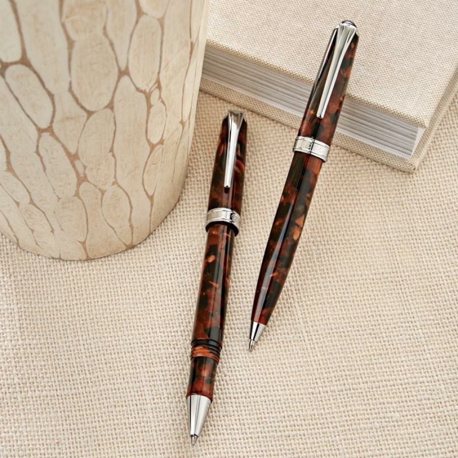 Writing Levenger True Writers | True Writer Classic Dark Tortoise Pen