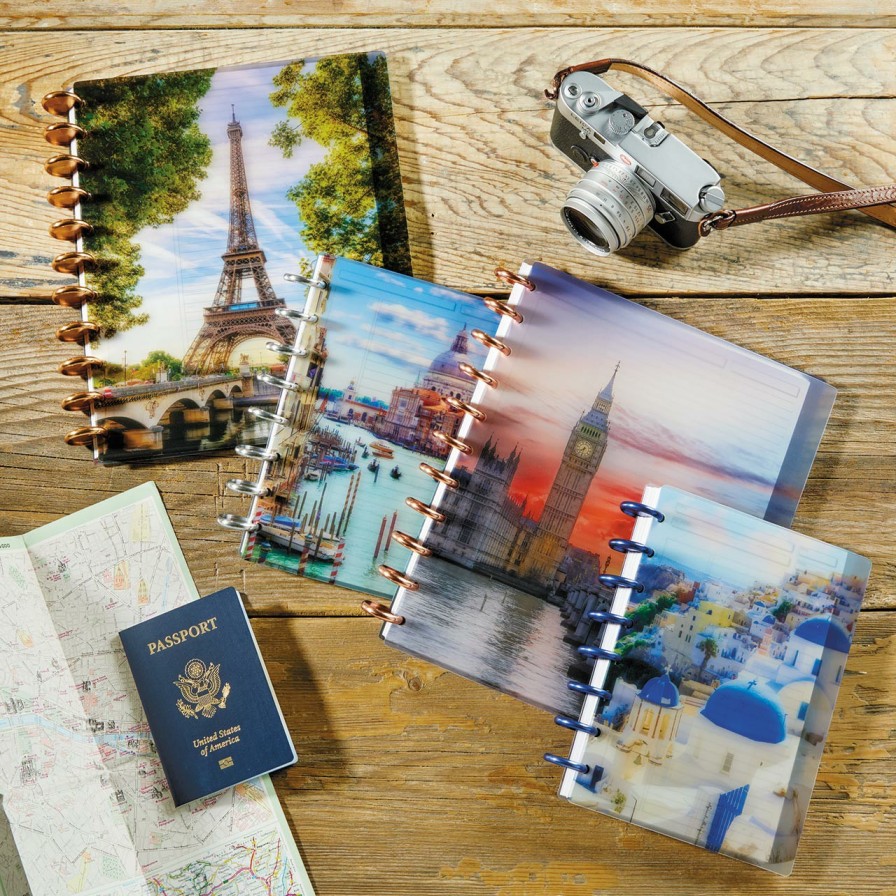 Circa Notebooks Levenger Circa Notebook Accessories | Circa Faraway Places Covers