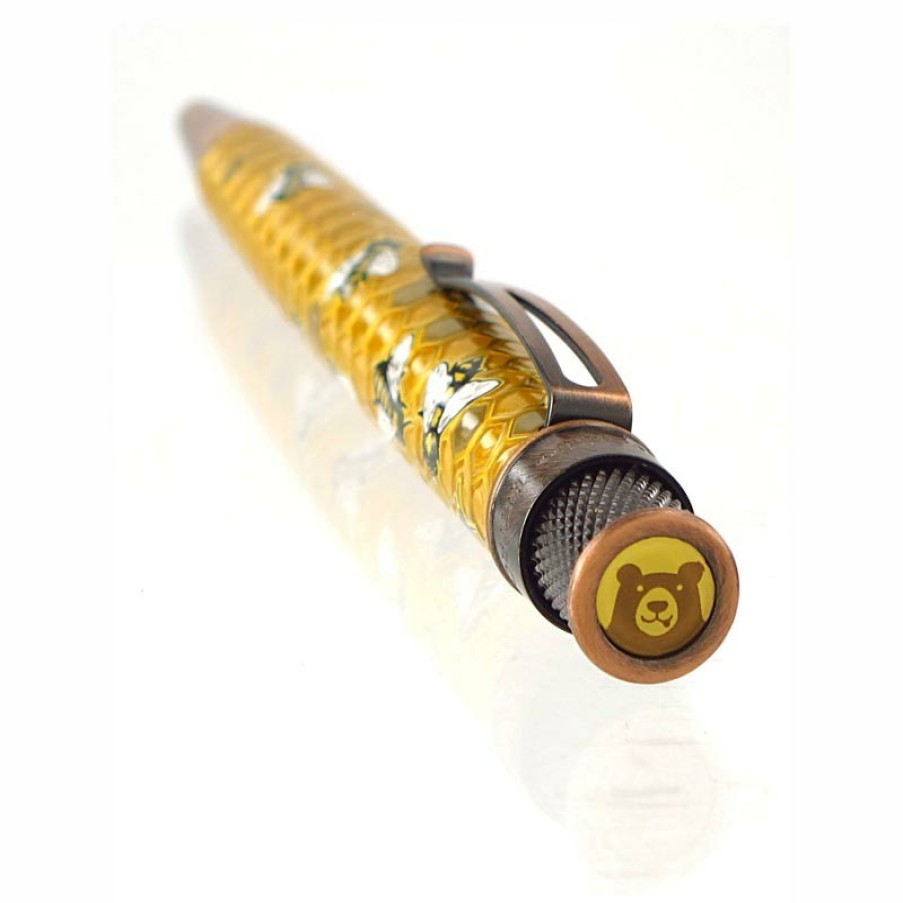 Writing Levenger Ballpoint Pens | Retro 51 Tornado Rescue Honey Bee Ballpoint Pen