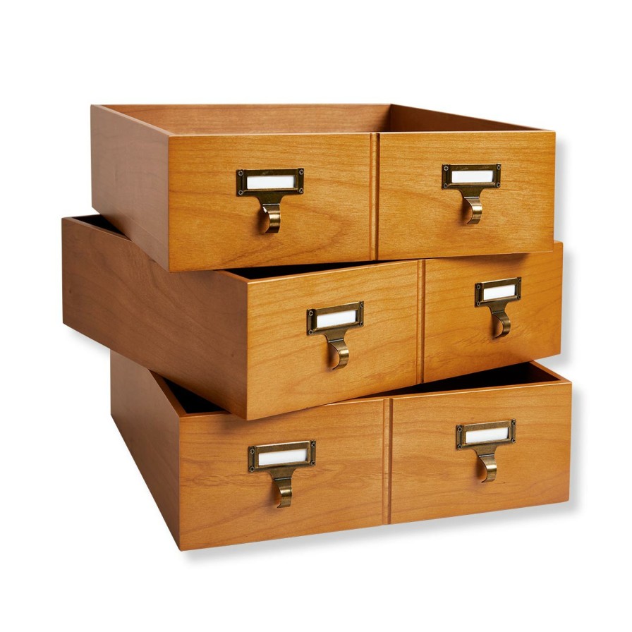 Home & Office Levenger Cubi | Cubi Catalog Drawers (Set Of 3)